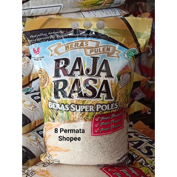 

Beras RAJA RASA 5KG Beras PREMIUM 5 KG ASLI SRAGEN Jaminan UENAK dan PULEN