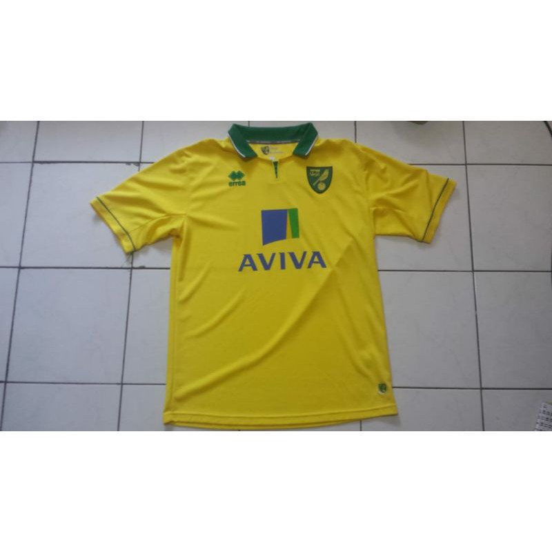 [PRELOVED] Jersey Original Norwich City Home 12/13