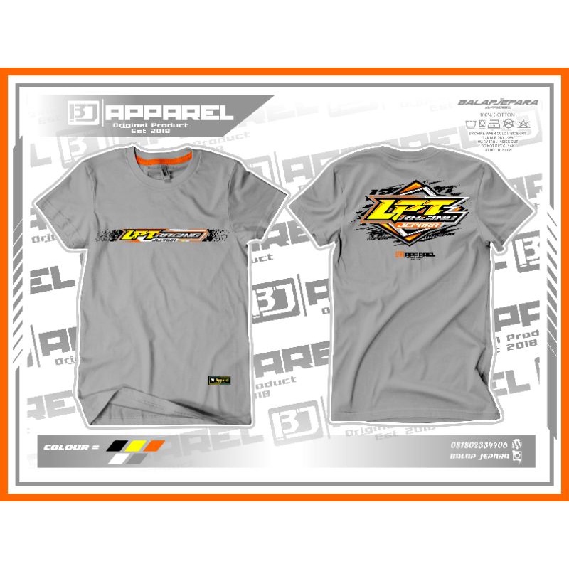 KAOS LPT RACING JEPARA || BJ PRODUCT || CEWEK COWOK