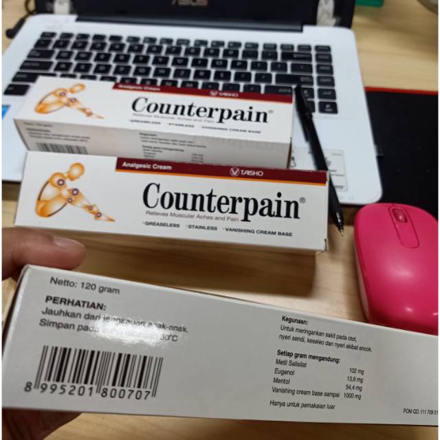Counterpain 30gr / Counterpain 60gr / Counterpain ( Besar ) 120gr