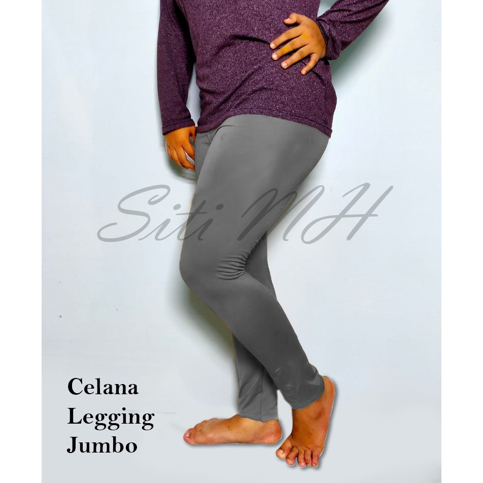 Celana Legging Jumbo Jersey Tebal