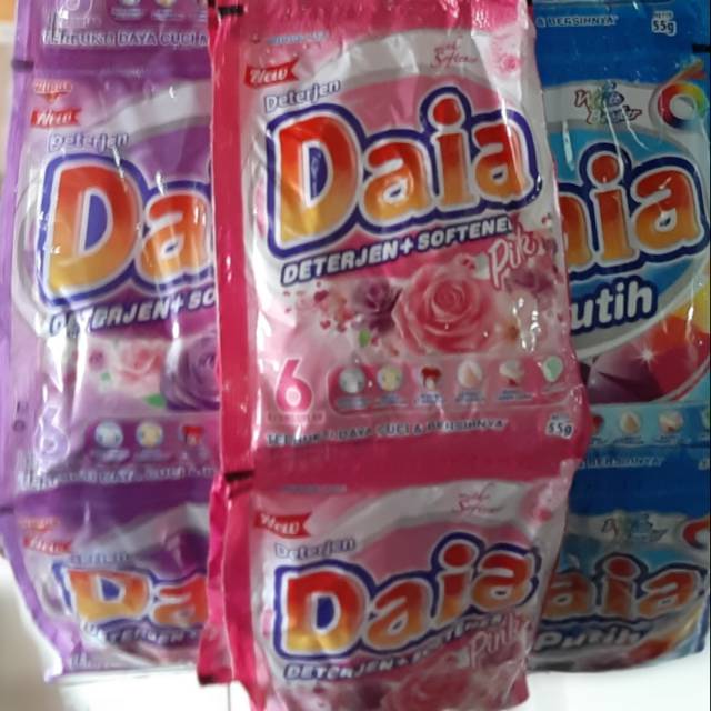 Daia Deterjen (6 sachet/renceng)