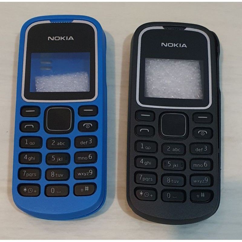 Casing nokia 1280 Hitam &amp; Biru