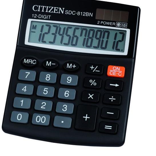 

Lagi Tren.. Kalkulator 12 Digit Angka CITIZEN SDC 812 - Calculator Digital