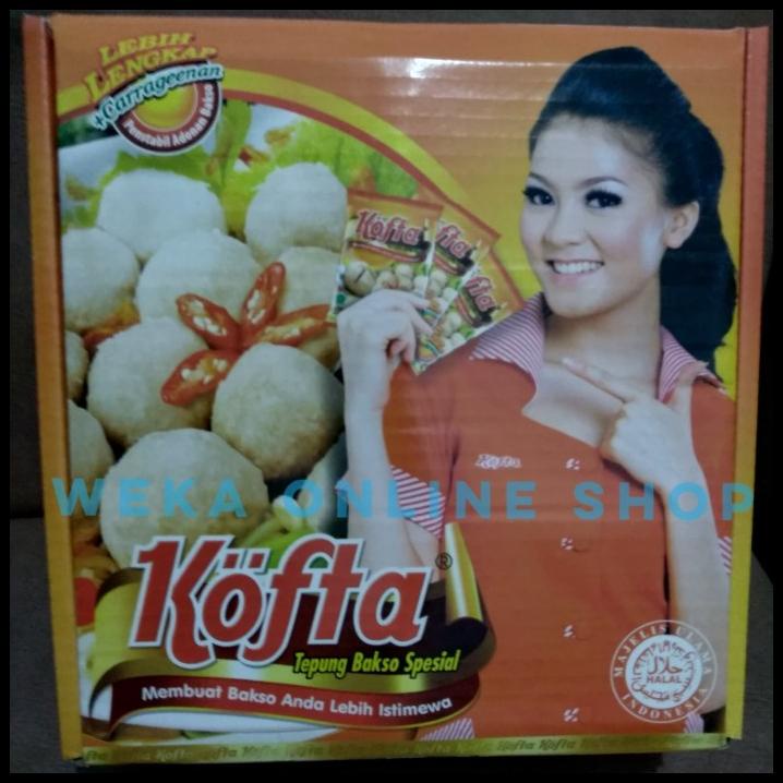 

Kofta Tepung Bakso / Baso Spesial Kofta 100% Asli - 1 Dus