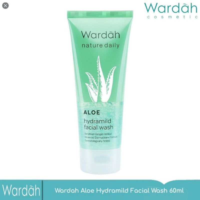 ❣️The Byutea❣️ Wardah Facial Wash Aloe Vera Sabun Cuci Muka Pembersih Wajah Lidah Buaya 100ml