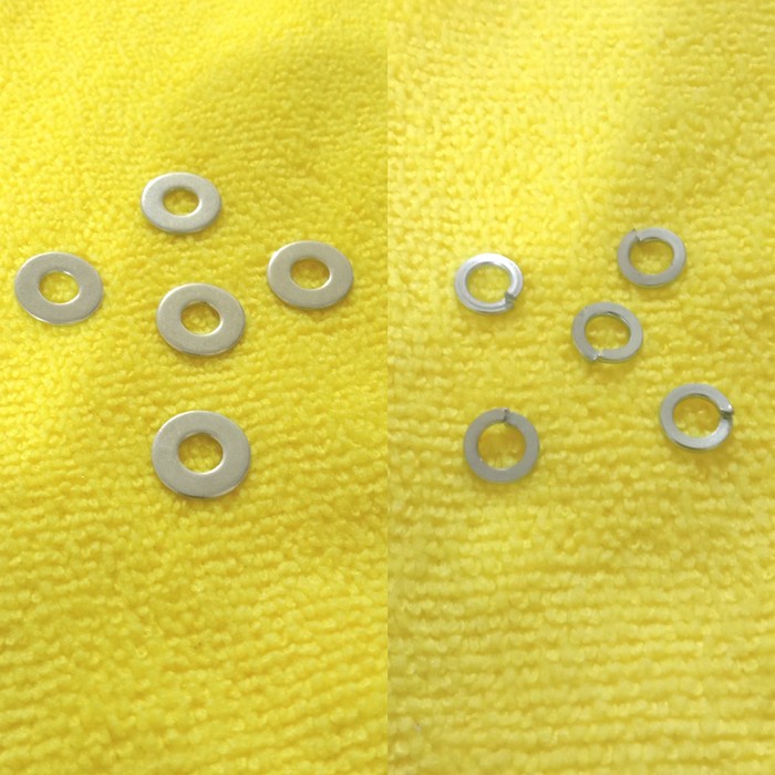 Ring plat+Ring per M5/pcs
