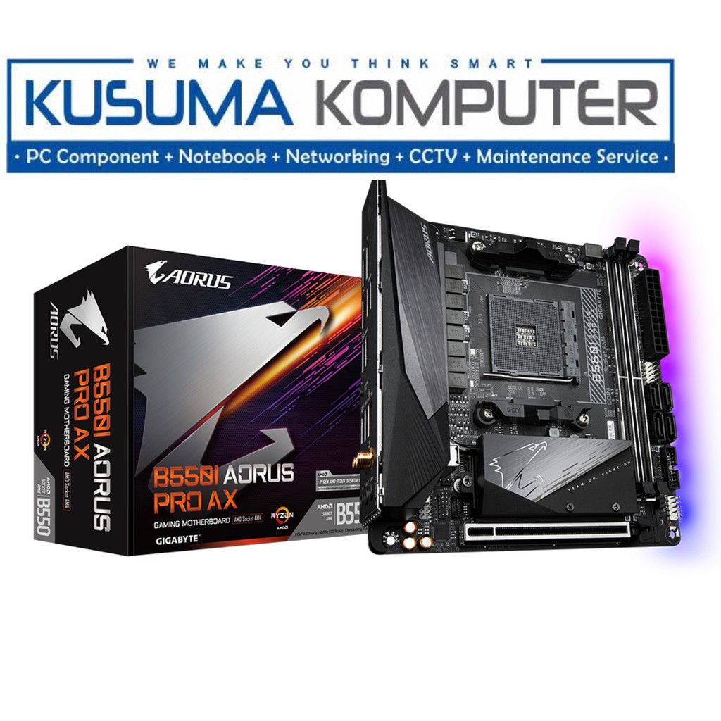 Aorus B550 I AORUS PRO AX, Mini ITX Motherboard