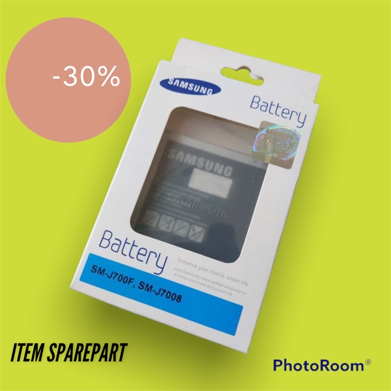Baterai Samsung J700 Ori 100% Batre Samsung Galaxi J7 2015 Ori Battray