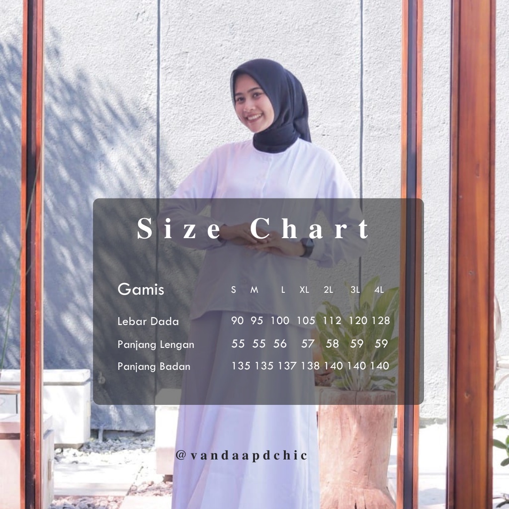 Seragam hitam putih atasan/rok/gamis PNS wanita