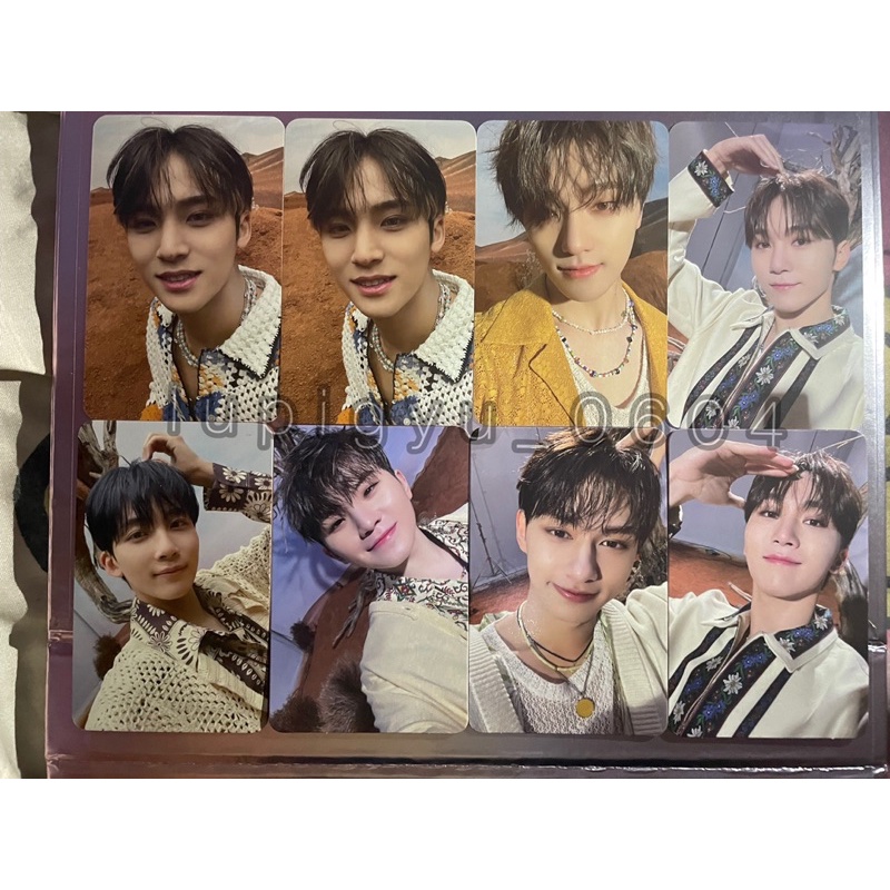 PC SEVENTEEN FACE THE SUN FANSIGN WEVERSE YES24 JEONGHAN JUN WOOZI MINGYU SEUNGKWAN DINO