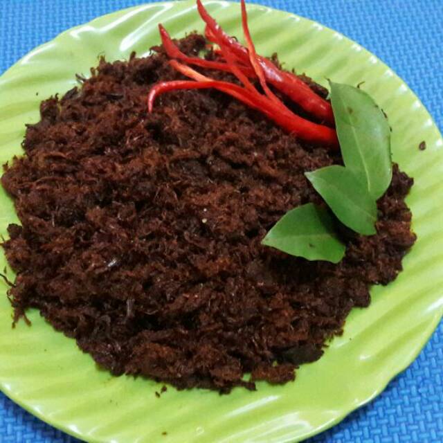 

Rendang Ayam suir " IQOMAH " Rp.50.000 per 250 gram