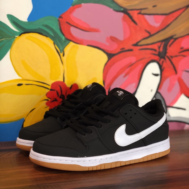 nike dunk low pro black gum