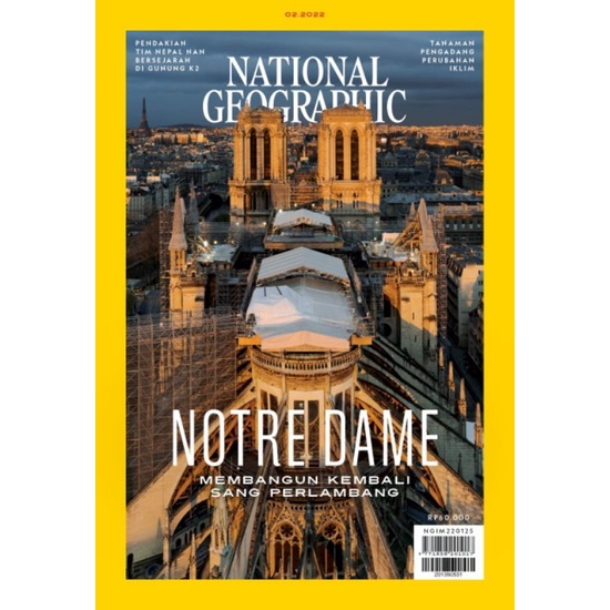 National Geographic Indonesia Februari 2022 free 1 tabloid nova/otomotif/majalah anak edisi lama