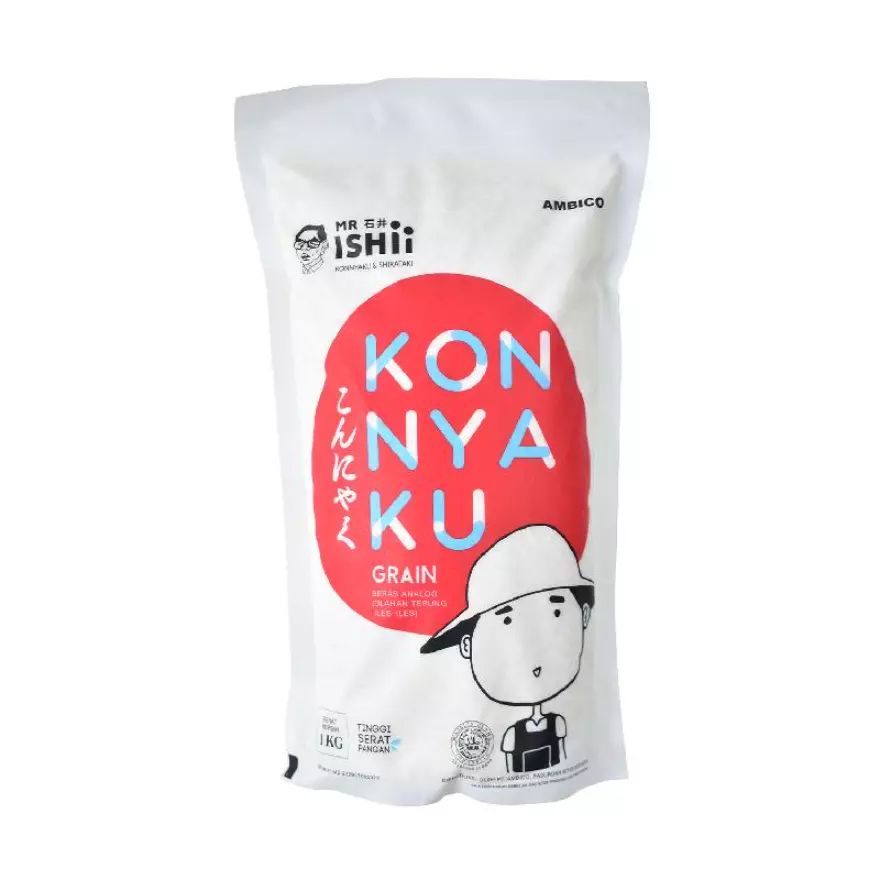 

Beras Shirataki Konyaku Rice diet keto DEBM 1 kg