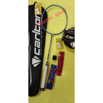 Raket carlton optimax Viper 9,5 full Carbon  kualitas 100%Original  Bisa (COD)
