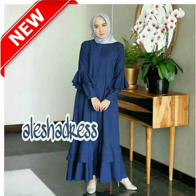Gamis syari Alesha