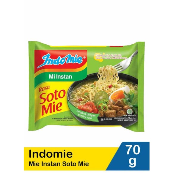 

Indomie soto 70gr