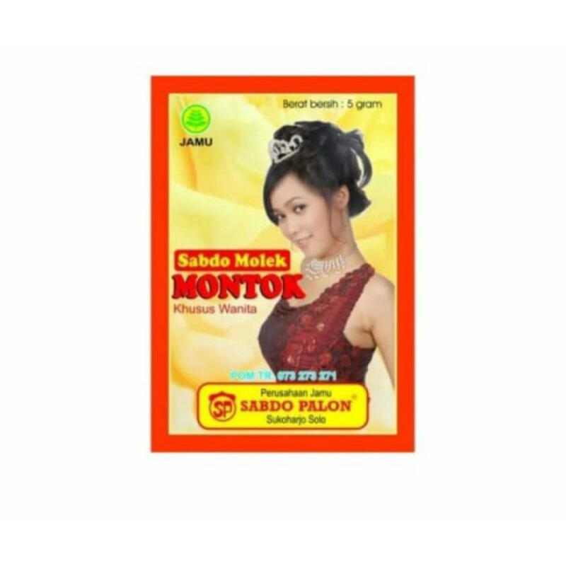 

Jamu Molek Montok Sabdo Palon 1 Pack