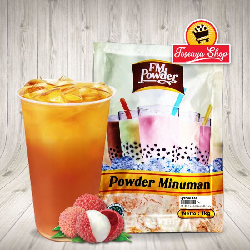 

Bubuk Minuman Rasa Lychee Tea 1Kg tos