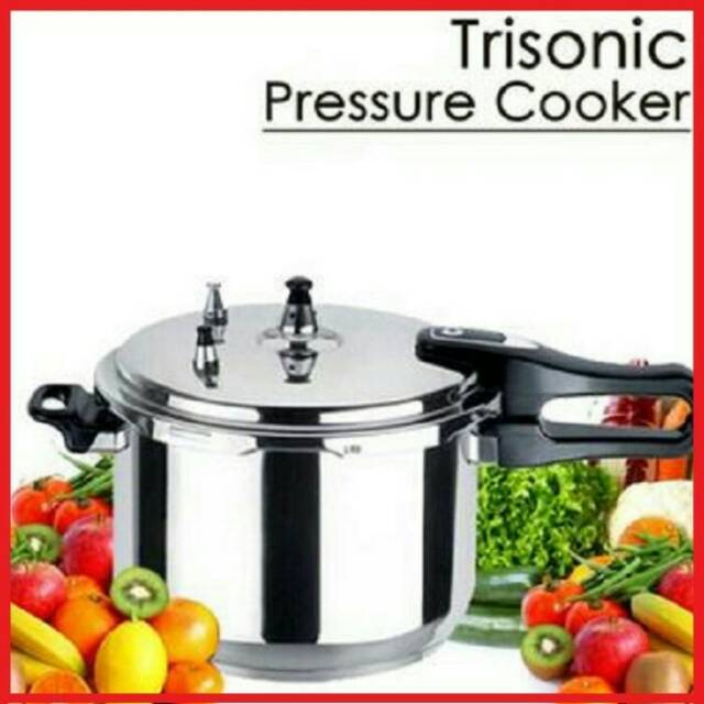 Trisonic panci presto 8 liter T324 Pressure Cooker Murah 8L T 324