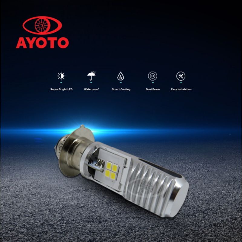 LAMPU LED DPN AYOTO M2B PRO H6 T19 BEBEK MATIC