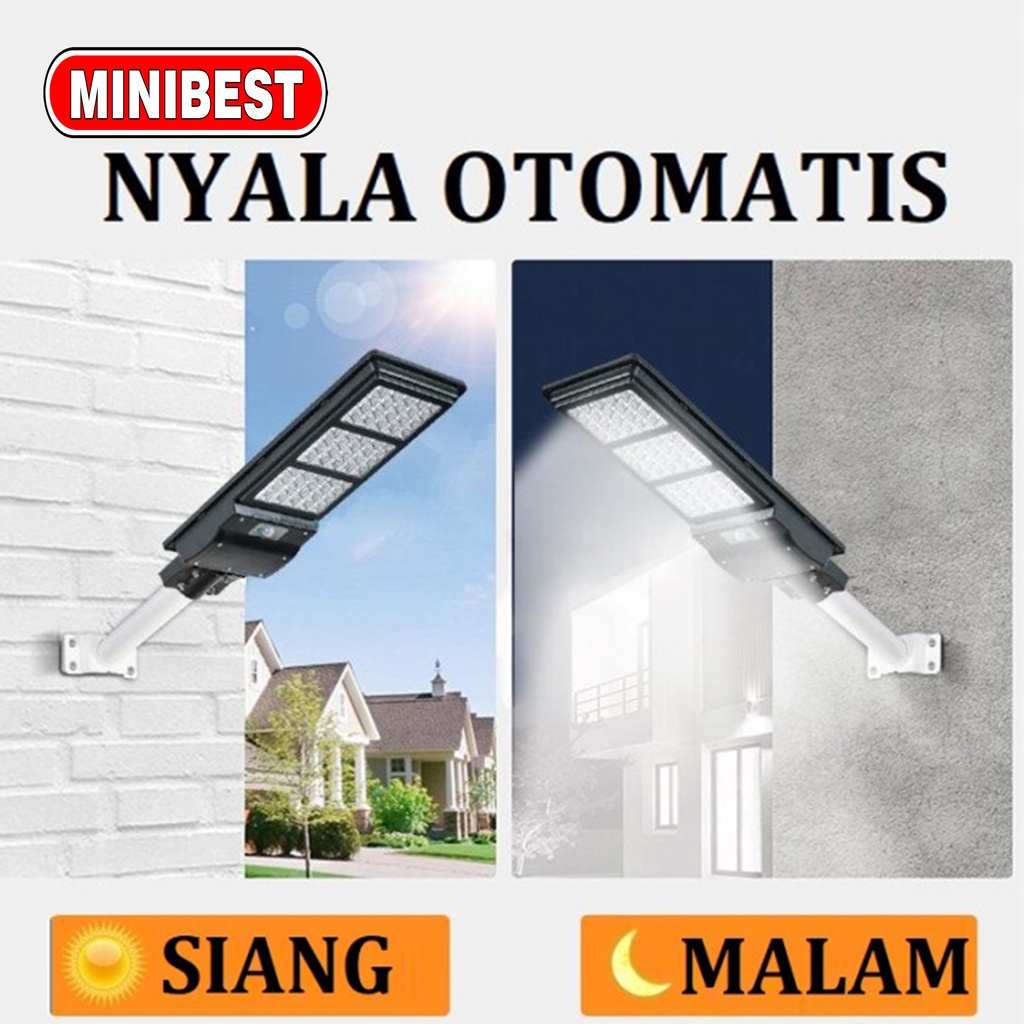 [MB] lampu jalan tenaga matahari sensor motion 150w