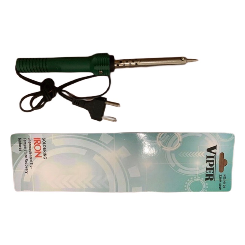 Solder listrik gagang plastik 40w