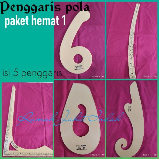 

PENGGARIS POLA PAKET HEMAT 1 ISI 5