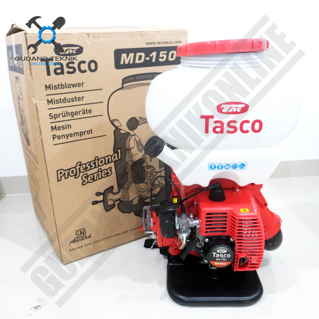 Mesin Semprot Hama TASCO MD150 2Tak / Sprayer Mist Blower Duster MD 150 - Engine Kabut Blower Embun MD-150