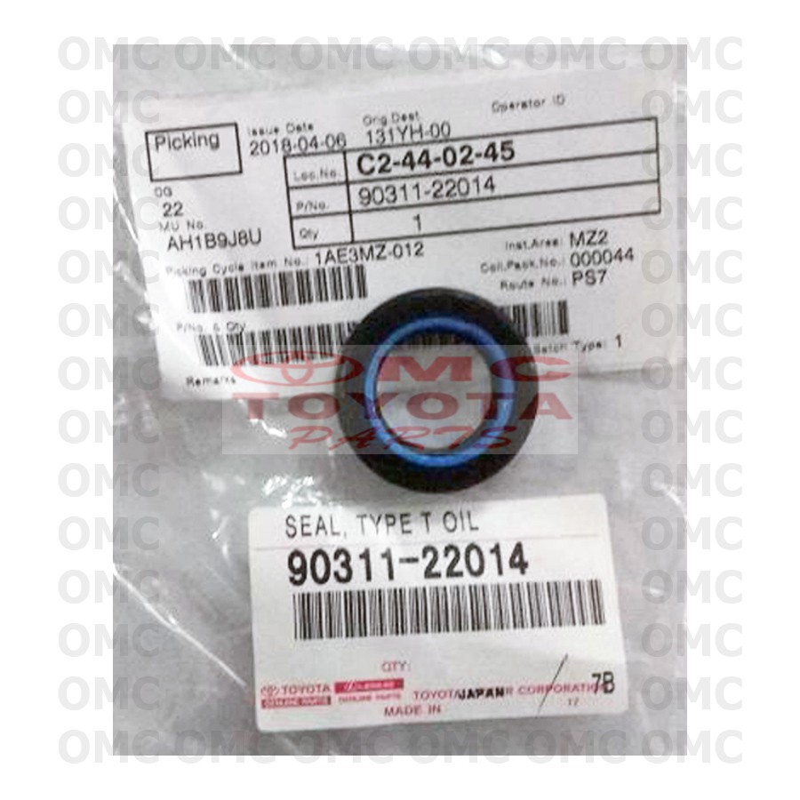 Seal Kit Power Steering Soluna Starlet 90311-22014