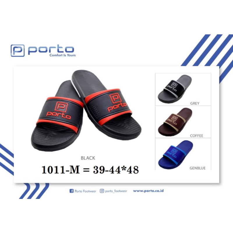 Porto 1011 Sandal Selop Pria Trendy Porto