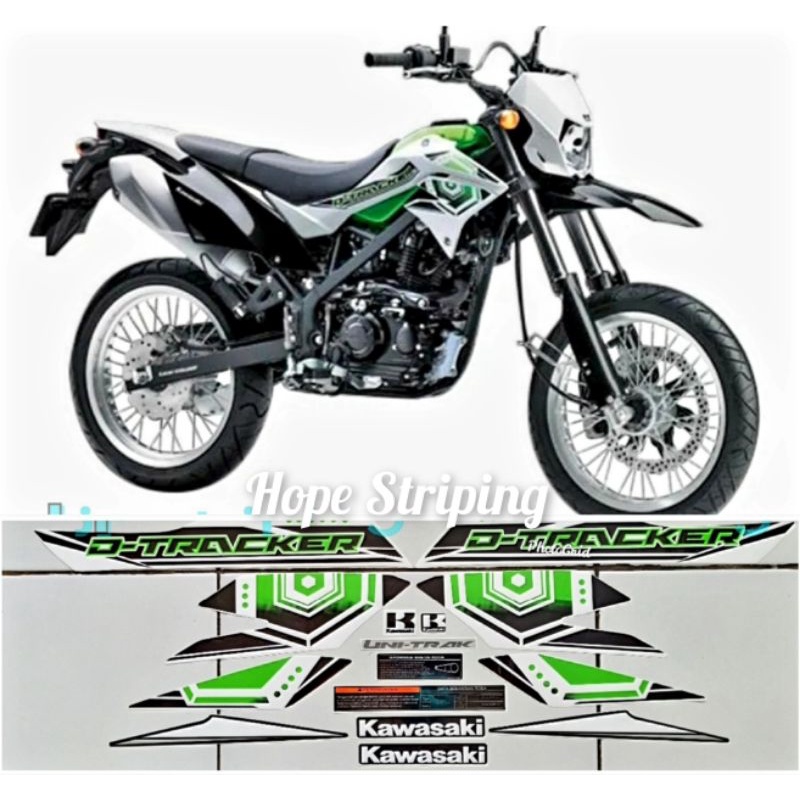 Striping Kawasaki Dtracker bf 2018 Hijau