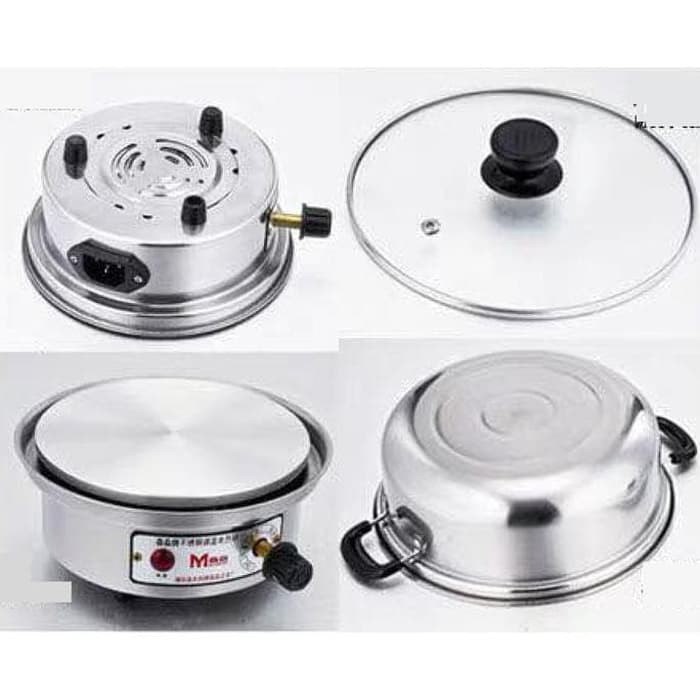 Electric Cooking Pot YUNDAI - 22 (Panci Listrik 22 cm)