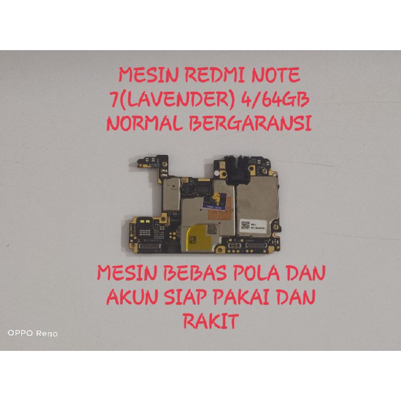 mesin redmi note 7 normal mesin note 7 4/64gb normal mesin note 7 normal