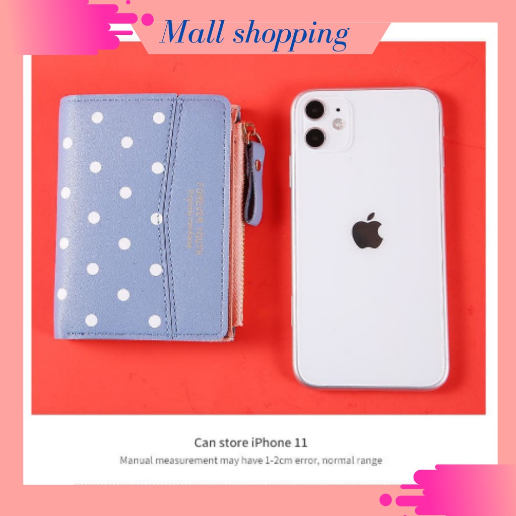 (COD) DOMPET WANITA DOMPET MINI LIPAT PENDEK MALLSHOPPING