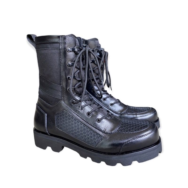 SEPATU PDL KULIT JARING TAWON TNI POLRI RADIAL
