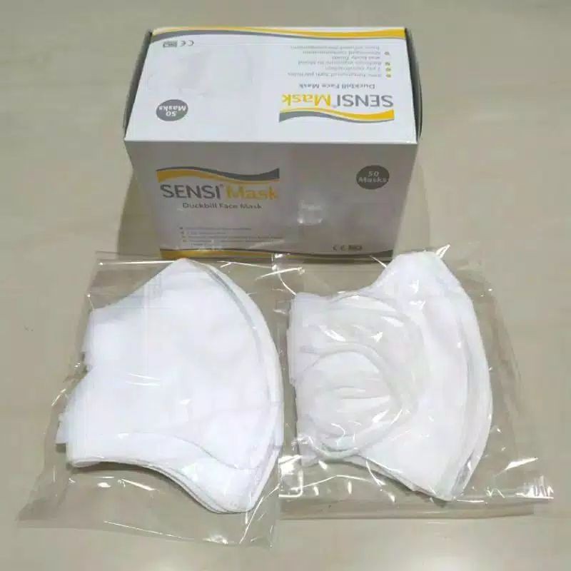 MASKER SENSI DUCKBILL/ECER/EMBOS SENSI/ REPACK ISI 5