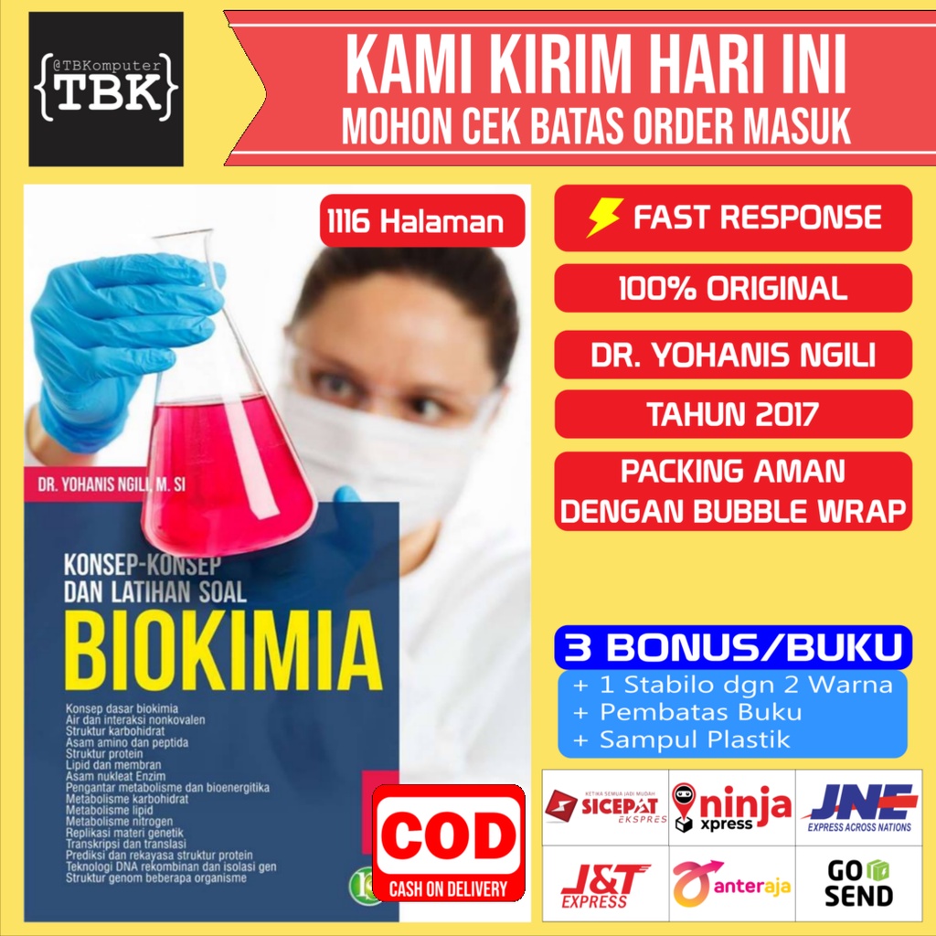 BUKU BIOKIMIA KONSEP KONSEP DAN LATIHAN SOAL DR YOHANIS NGILI