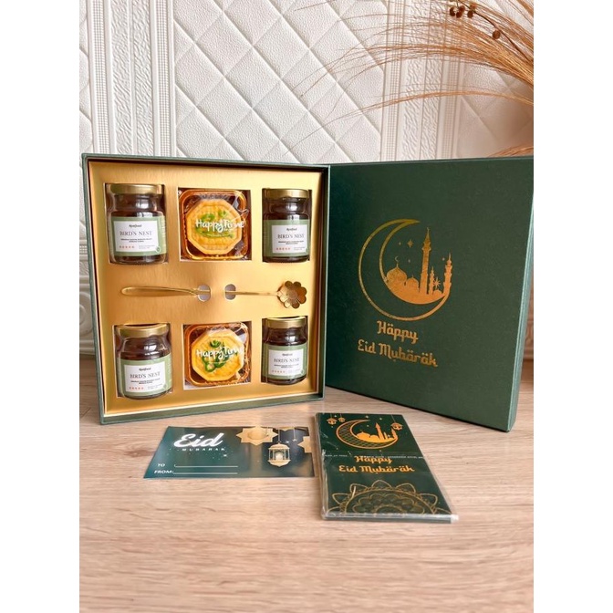 

Hampers Parcel Ramadhan Lebaran idulfitri Walet Realfood Ketupat kue