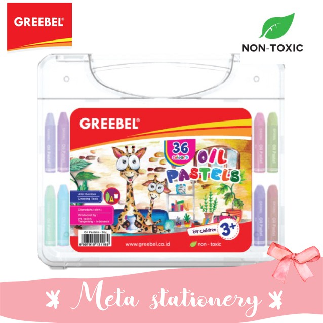 

Crayon / Oil Pastel Greebel 36 warna