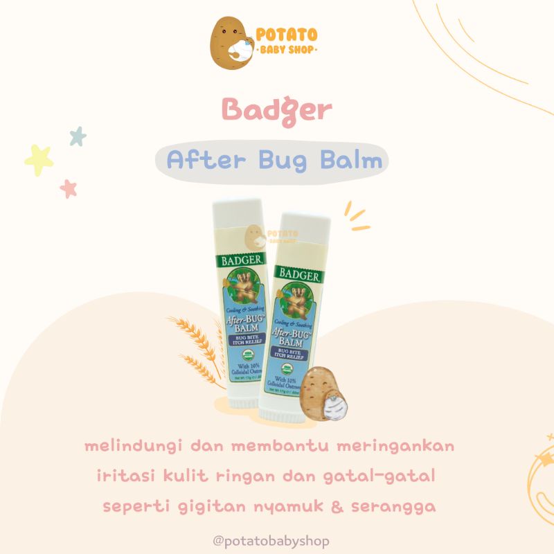 Badger - After Bug Balm - krim pereda gigitan serangga