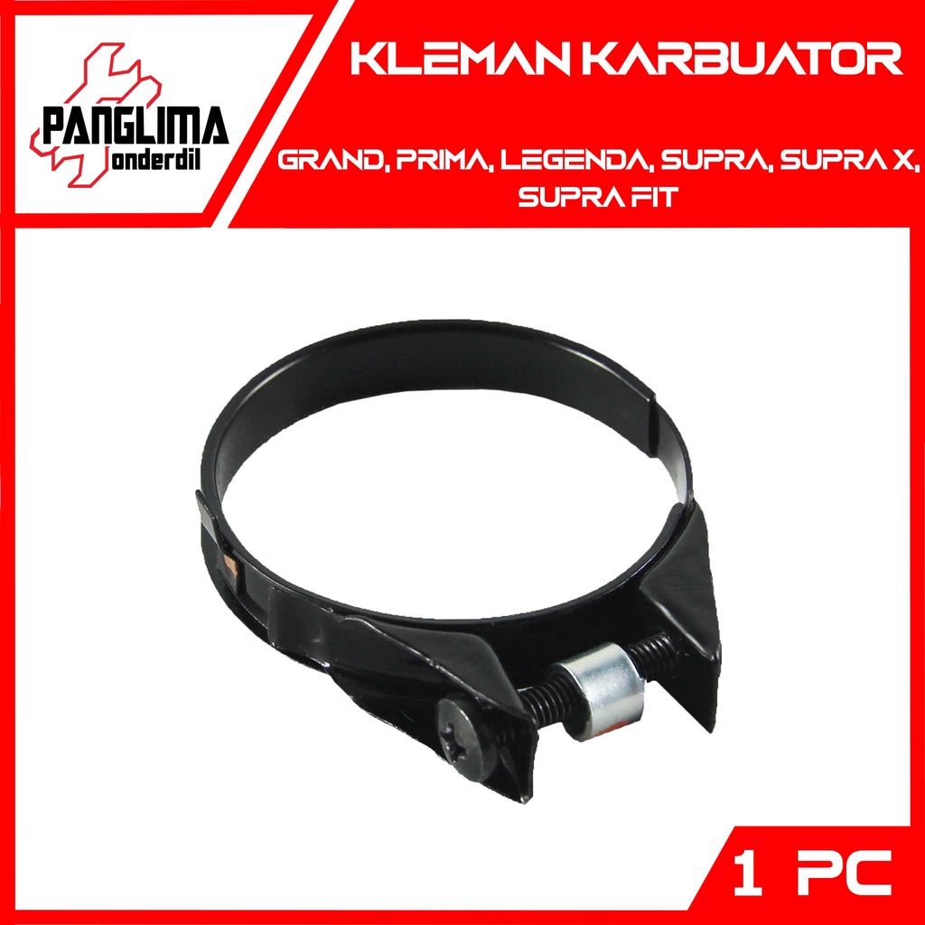 Kleman Karburator Honda Astrea Grand &amp; Prima &amp; Legenda &amp; Supra &amp; Supra X &amp; Supra Fit Old-Lama Klem Karet Filter-Udara Karbu-Carbu-Carburator