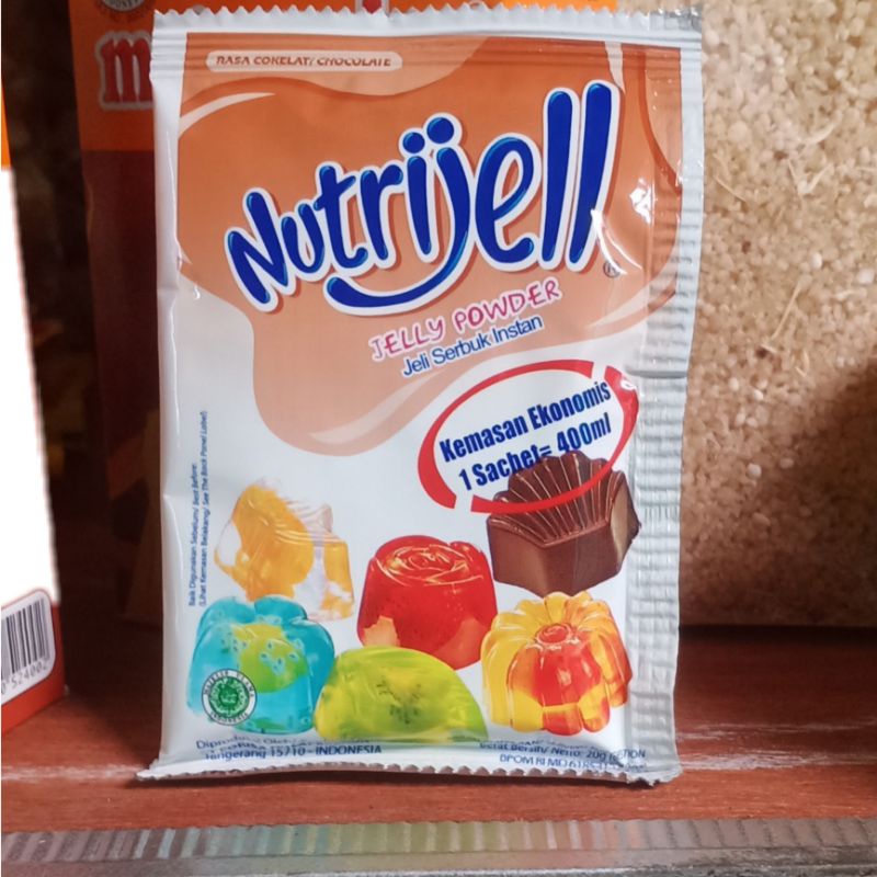 

Nutrijell rasa Cokelat Persachet 20gr