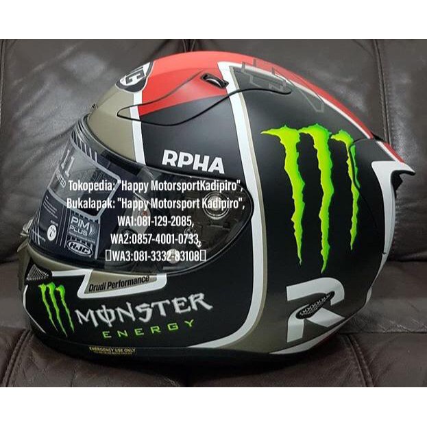 HELM FULLFACE HJC ORIGINAL KOREA RPHA11 JONAS FOLGER MATT DOT M L XL