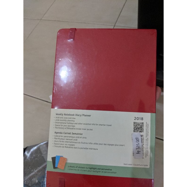 

Moleskine Weekly Planner 2018 Large (New)
