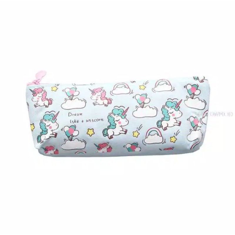 

Perry_Stationery.id | TEMPAT PENCIL UNIVORN BLUE AND PINK