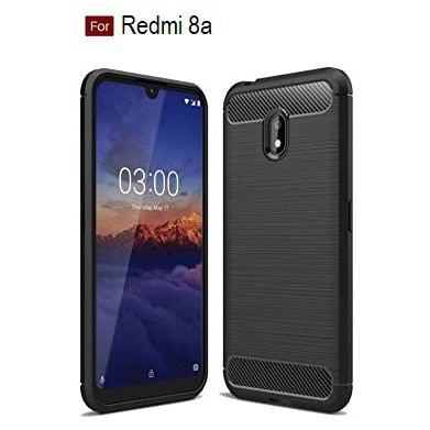 Silicon Case Xiaomi Redmi 8A Redmi 8A Pro Softcase iPAKY Carbon Casing Cover