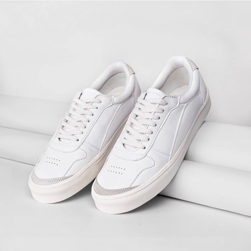 MARQUE.CO 'Classic White’ - Unisex Sneaker, Leather Material, Perfect for Every Outfit