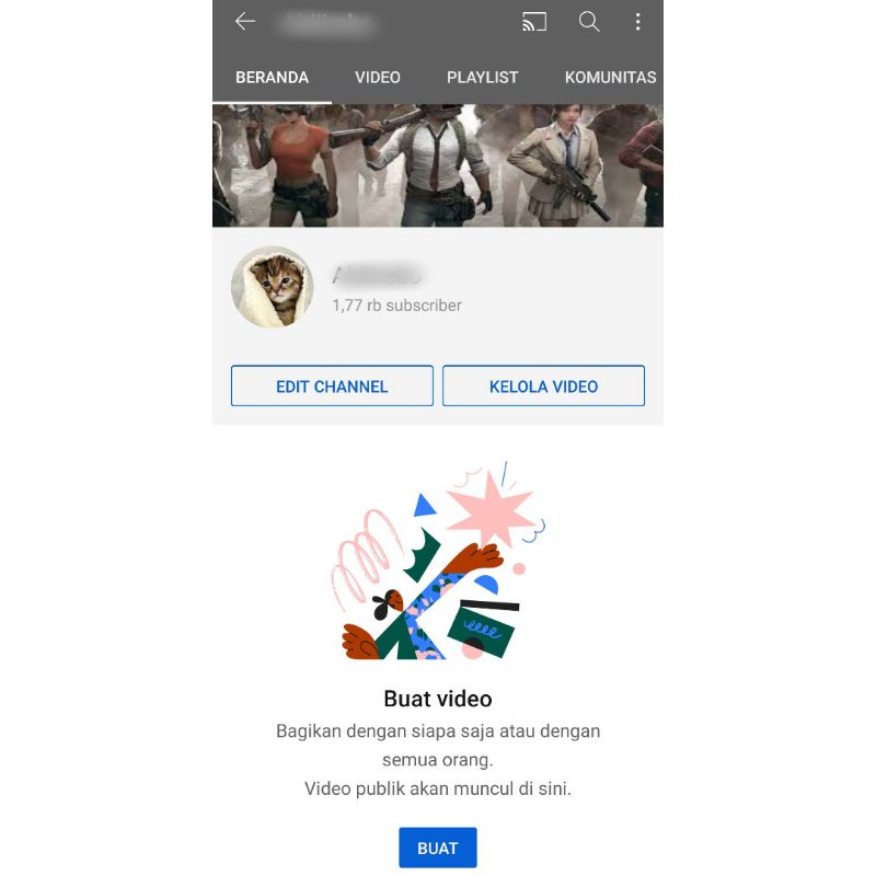 (Terjual) Akun YouTube 1.7k Subscribers